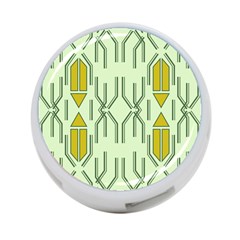 Abstract Pattern Geometric Backgrounds 4-port Usb Hub (one Side) by Eskimos