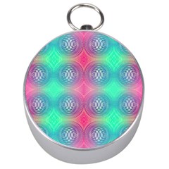 Infinity Circles Silver Compasses by Thespacecampers