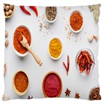 Masala Spices Food Standard Flano Cushion Case (One Side) Front