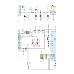 Circuits-electronics-atmel Memory Card Reader (rectangular) by Jancukart