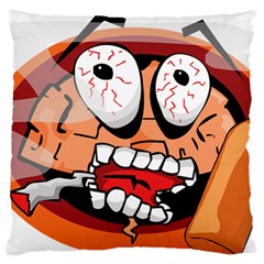 Brain Cartoon Animation Standard Flano Cushion Case (two Sides) by Jancukart