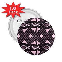 Abstract Pattern Geometric Backgrounds 2 25  Buttons (100 Pack)  by Eskimos