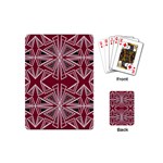 Abstract pattern geometric backgrounds  Playing Cards Single Design (Mini) Back