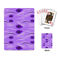 Folk Flowers Print Floral Pattern Ethnic Art Playing Cards Single Design (rectangle) by Eskimos
