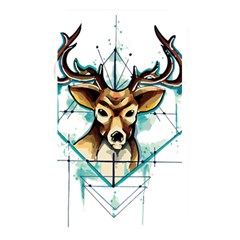 Deer-unicorn-tattoo-drawing-vector-watercolor Memory Card Reader (rectangular) by Jancukart