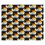 Hackers Town Void Mantis Hexagon Bear Pride Flag Double Sided Flano Blanket (Small)  50 x40  Blanket Back