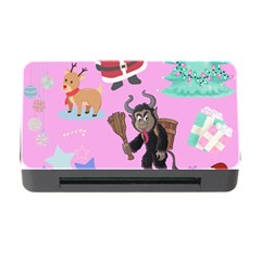 Pink Krampus Christmas Memory Card Reader With Cf by NerdySparkleGoth