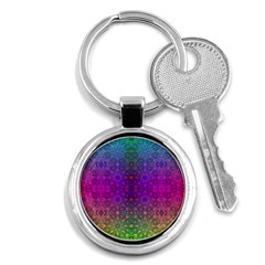 Stained Glass Vision Key Chain (round) by Thespacecampers
