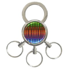 Pixels 3-ring Key Chain by Thespacecampers