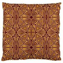 Abstract Pattern Geometric Backgrounds Large Flano Cushion Case (one Side) by Eskimos