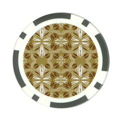 Folk Flowers Print Floral Pattern Ethnic Art Poker Chip Card Guard by Eskimos