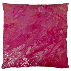 My Pour Cup Painting 1 Cbdoilprincess  Large Flano Cushion Case (one Side) by CBDOilPrincess1