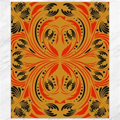 Folk Flowers Print Floral Pattern Ethnic Art Canvas 20  X 24  by Eskimos