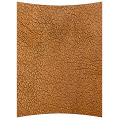 Leather Brown  Back Support Cushion by artworkshop