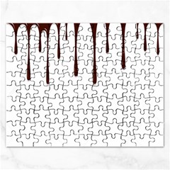 Illustration-chocolate-dropping-chocolate-background-vector Rectangular Jigsaw Puzzl by nate14shop