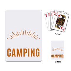 I Love Camping Playing Cards Single Design (rectangle) by PFashionArt