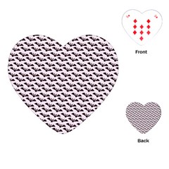 Halloween Playing Cards Single Design (heart) by nateshop