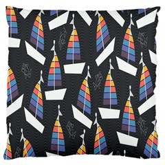 Non-seamless Large Flano Cushion Case (two Sides) by nateshop