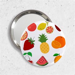 Fruits Cartoon 2 25  Handbag Mirrors by Sapixe