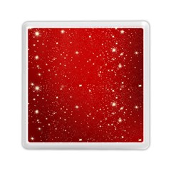 Background-star-red Memory Card Reader (square) by nateshop