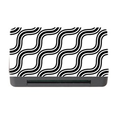 Diagonal-black White Memory Card Reader With Cf by nateshop