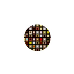 Squares-colorful-texture-modern-art 1  Mini Buttons by Jancukart