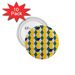 Vectors Blocks Label Illusion 1 75  Buttons (10 Pack) by Wegoenart