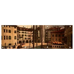  The Harbor, Riva, Lake Garda, Italy 1890-1900 Banner And Sign 9  X 3  by ConteMonfrey