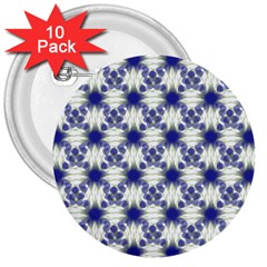 Background Pattern Texture Design 3  Buttons (10 Pack)  by Wegoenart
