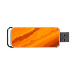Abstract Painting Background Art Portable Usb Flash (one Side) by Wegoenart
