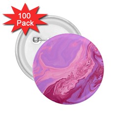 Illustration Art Pink Design Wallpaper 2 25  Buttons (100 Pack)  by Wegoenart