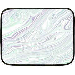 Illustration Marble Texture Marble Painting Fleece Blanket (mini) by Wegoenart