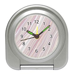 Illustration Marble Texture Marble Painting Stone Travel Alarm Clock by Wegoenart