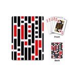 Illustration Background Geometric Pattern Playing Cards Single Design (Mini) Back