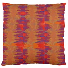 Pattern Watercolor Texture Large Flano Cushion Case (one Side) by danenraven