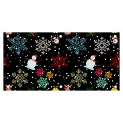Illustration Xmas Christmas Thanks Giving Pattern Banner And Sign 6  X 3  by danenraven
