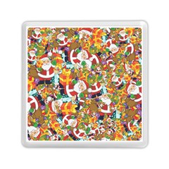 Background Christmas Santa Claus Memory Card Reader (square) by danenraven