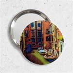 Venice Canals Art   2.25  Handbag Mirrors Front