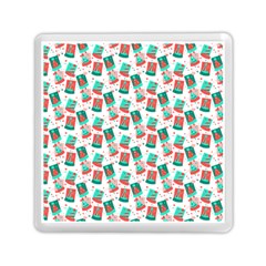 Birthday Pattern Party Celebration Memory Card Reader (square) by danenraven