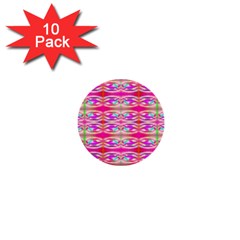 Aurorasaurus 1  Mini Buttons (10 Pack)  by Thespacecampers
