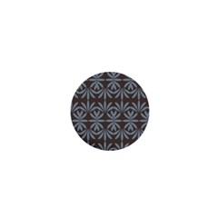Floral Pattern Wallpaper Textile 1  Mini Buttons by Wegoenart