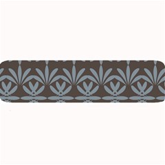 Floral Pattern Wallpaper Textile Large Bar Mats by Wegoenart