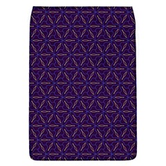 Background Pattern Texture Purple Removable Flap Cover (l) by Wegoenart