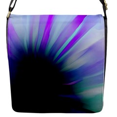 Mirror Fractal Flap Closure Messenger Bag (s) by Sparkle
