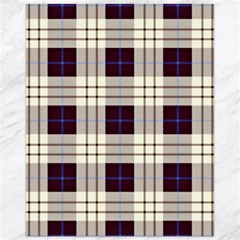 Purple, Blue And White Plaids Canvas 16  X 20  by ConteMonfrey