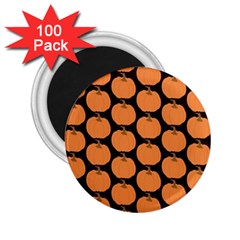 Black And Orange Pumpkin 2 25  Magnets (100 Pack)  by ConteMonfrey