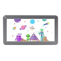 Alien Ufo Star Universe Star Vector Image Memory Card Reader (mini) by Jancukart