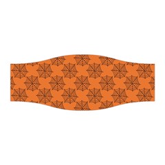 Halloween Black Orange Spider Web   Stretchable Headband by ConteMonfrey