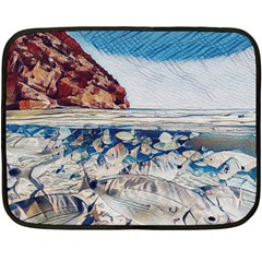 Fishes In Lake Garda Fleece Blanket (mini) by ConteMonfrey