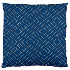 Abstract Geometry Pattern Large Cushion Case (one Side) by Ravend